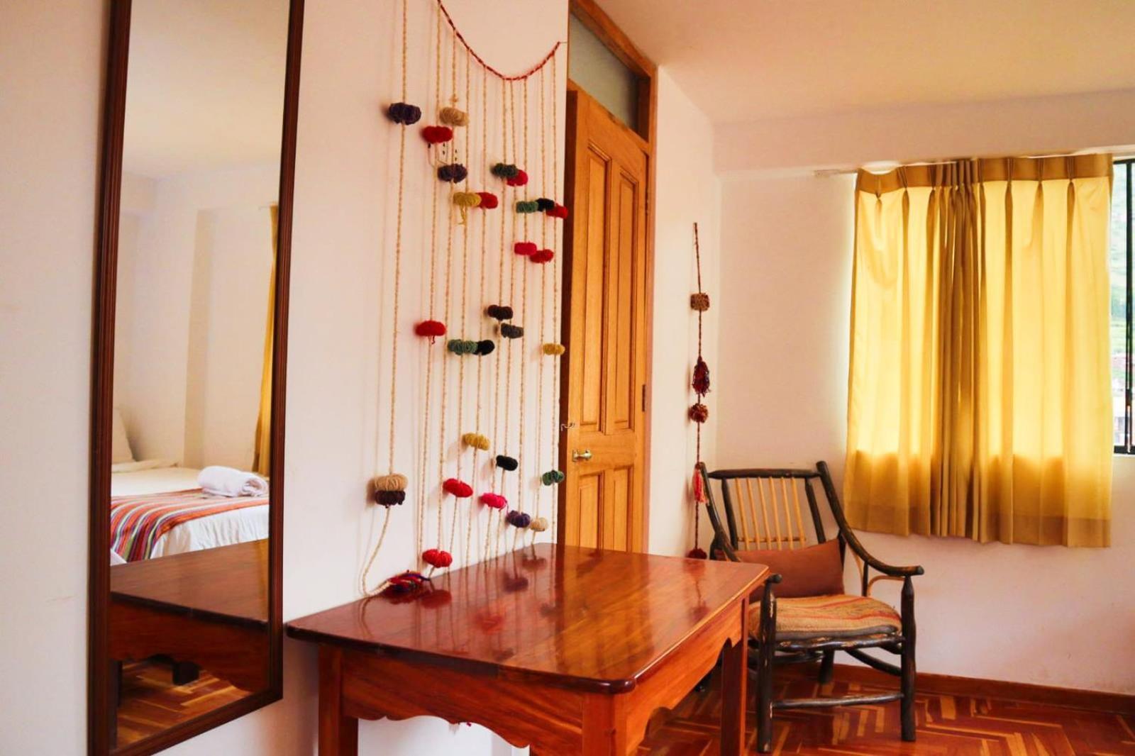 Shanti Hotel Písac Habitación foto